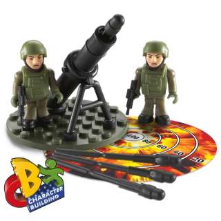 NEW CHARACTER BUILDING ARMED FORCES ARMY INFANTRY MORTAR TEAM  