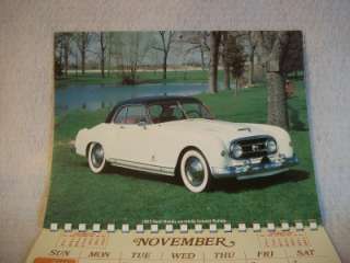 Old Cars Magazine 1979 Collectors Calendar  