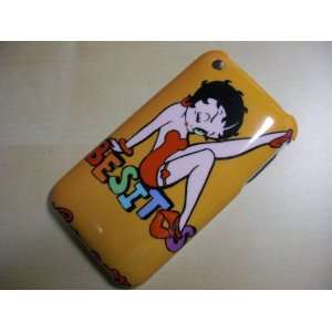 Beauty Betty Boop Hard Cover Case for iPhone 3G 3GS Cute + Free Screen 