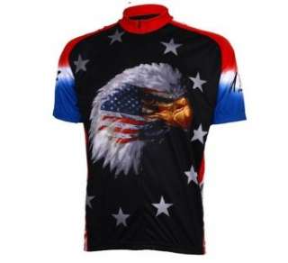    World Jerseys Mens American Eagle Cycling Jersey Clothing
