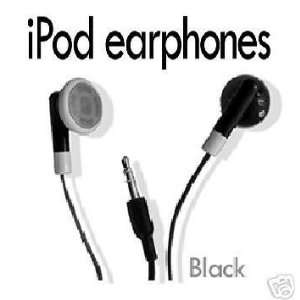  BLACK iPod Headphones / Earphones   Nano Video Mini Photo 