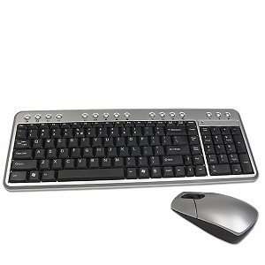    Slim Wireless Keyboard & Optical Mouse (Blk/Sil) Electronics