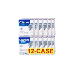  Bayer Contour Blood Glucose 50ct Test Strips (Case of 12 