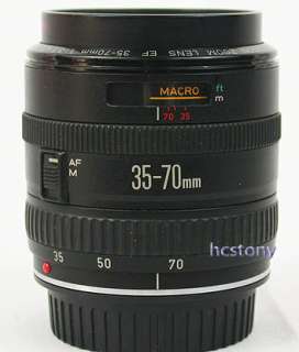 CANON EOS EF 35 70mm AF MACRO Lens~Rebel~Digital~Film SHARP Pics~FREE 