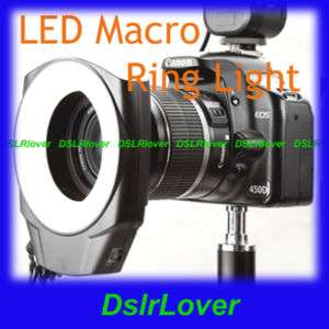 Macro Ring Flash LED Light 4 CANON REBEL XS XSI XTi T1i  