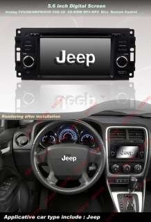 Car DVD Player /4 GPS NAV TV BLUETOOTH RADIO For Jeep Liberty 