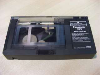 Panasonic PlayPak VHS C to VHS Video Tape Adapter  