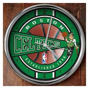  Boston Celtics NBA Chrome Wall Clock