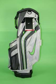 Brand New 2012 Nike Sport Cart Bag BG0258 Silver/Lime/Grey  