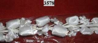 19 White Rose Silk Bridal Wreath Head piece Veils 3578  