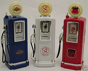 steepletone 50s style gas pump alarm clock radio.GPCR3  