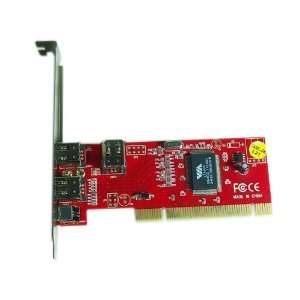  BL 1394 4 Port Firewire IEEE 1394 4/6 pin PCI Card VIA 