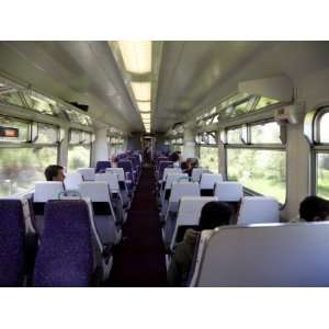  Interior of a Railway Carriage on the West Highland Line 
