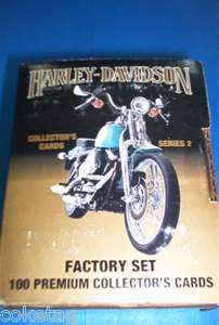Harley Davidson Series 2 Collectors Cards 1992 SFSet  