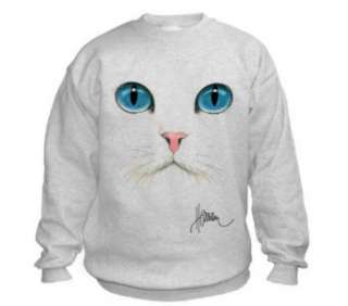  Cat Face Sweatshirt Clothing