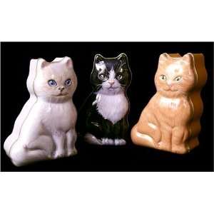  Set of 3 Cat Tin Boxes