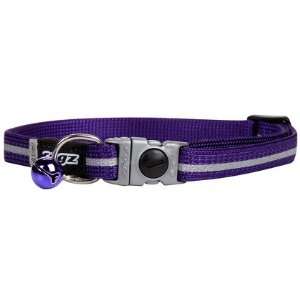   Adjustable Cat Collar   Purple (Quantity of 4)