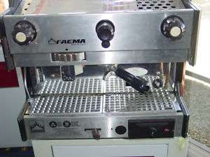 Espresso Cappuccino Latte Mocha Machine Faema  