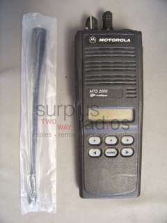   MTS2000 800MHZ MODII SMARTNET H37 TRUNKING RADIO POLICE FIRE SECURITY