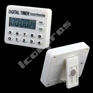 LCD Digital Kitchen Cooking Count down Up Timer Alarm  