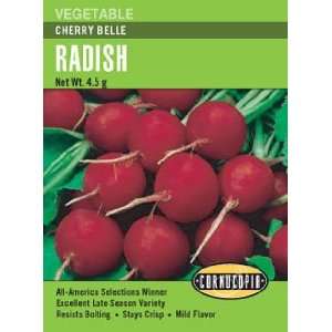  Radish Cherry Belle Seeds Patio, Lawn & Garden
