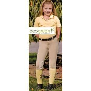 Tuff Rider Bamboo Knee Patch Tights   Childrens Chocolate, 14  