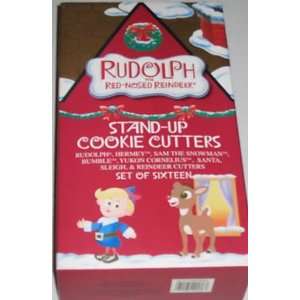   Stand Up Christmas Cookie Cutters Set 