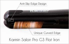   style without creating kinks or dents in the hair like other irons do