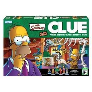  The Simpsons Clue Mystery Detective Game Toys & Games