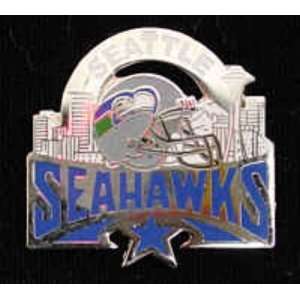   SEATTLE SEAHAWKS OFFICIAL LOGO COLLECTORS LAPEL PIN