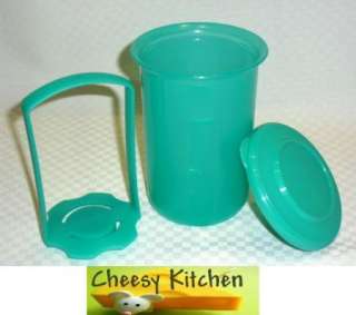 Tupperware Mini Round PICK A DELI Pickles Olives Peppers NEW Teal 