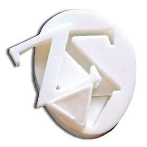  Paderno Composite Letter Z Shaping Mold   2 X 1 3/8 