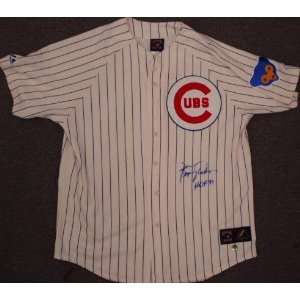  Fergie Jenkins Signed Uniform   Cooperstown Collection 
