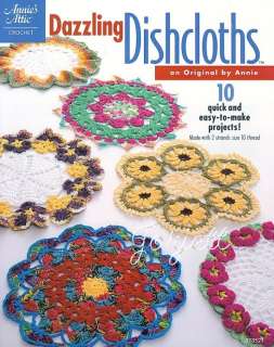 Dazzling Dishcloths, Annies easy crochet patterns  