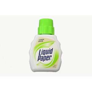    Liquid Paper Ledger Green Correction Fluid: Office Products