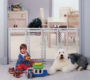   EXTRA WIDE Pet Dog Child Supergate V Gate NS8649 026107086495  