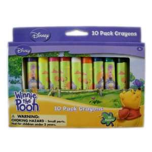   Winnie the Pooh Crayons   10 Pack Thick Crayons [Toy] Toys & Games