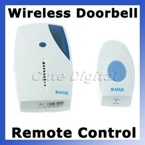 Wireless Door Bell Doorbell Remote Control 100m Chime  