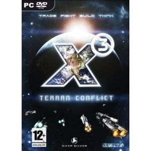 X3 Terran Conflict (PC DVD ROM) XP/Vista SEALED NEW 4020628503130 