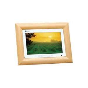  Claire Modern 10 Solid Beech Wood Digital Picture Frame 