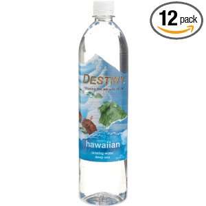 Destiny Deep Sea Water, 33.8100 Ounce (Pack of 12):  