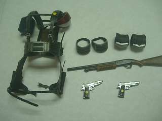   HOT TOYS Watchmen COMEDIAN Harness+shot gun+pistol+knee pad+elbow pad