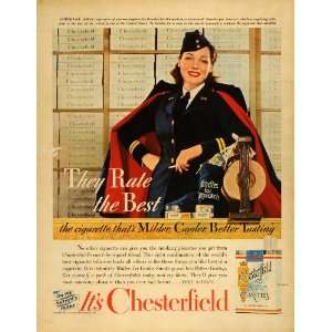   World War II Adrienne Ames   Original Print Ad