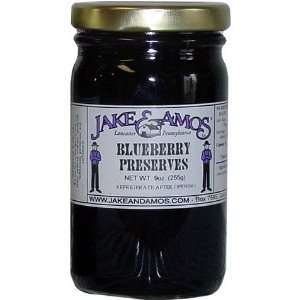Jake & Amos Blueberry Preserves, 11 oz  Grocery & Gourmet 
