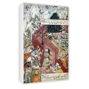  The Mughal Emperor Babur (r.1526 30) about   Canvas 
