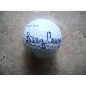 Billy Casper Signed Auto Golf Ball W/jsa G46316   Autographed Golf 