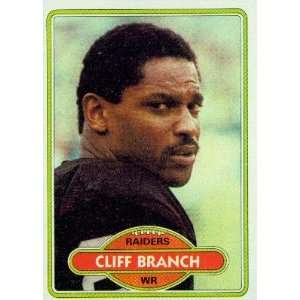  1980 Topps #85 Cliff Branch   Oakland Raiders (Football 