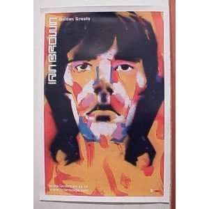 Ian Brown of the Stone Roses Promotional Poster