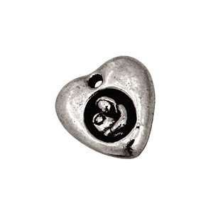  Green Girl Pewter Little Blessings Mama & Baby Charm 26mm 