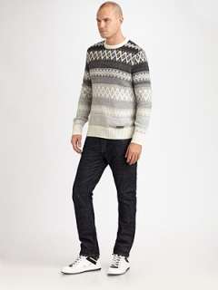 Burberry Brit   Fulton Fairisle Crewneck Sweater    